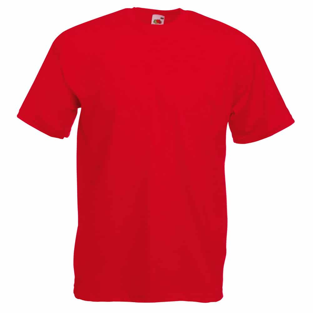 Fruit Of The Loom Valueweight T-Shirt Uomo | Girocollo, Maniche Corte, Cotone, Taglie S-XXXL (Grigio Erica, M)