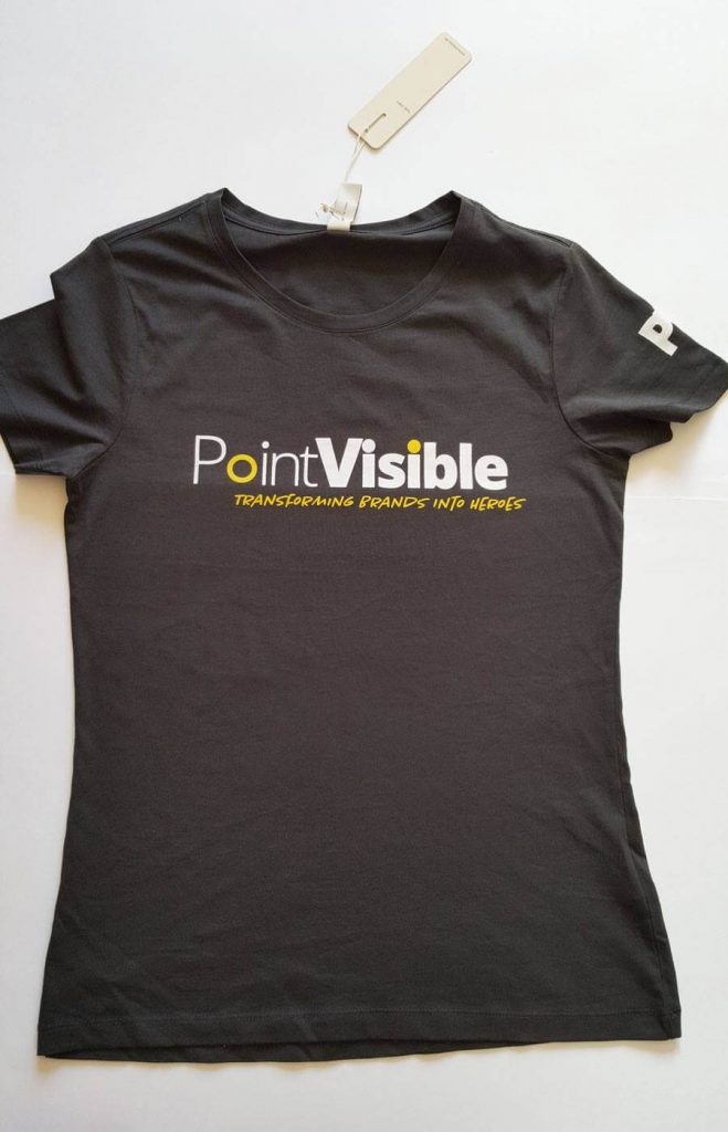 Tisak na majicu Point Visible